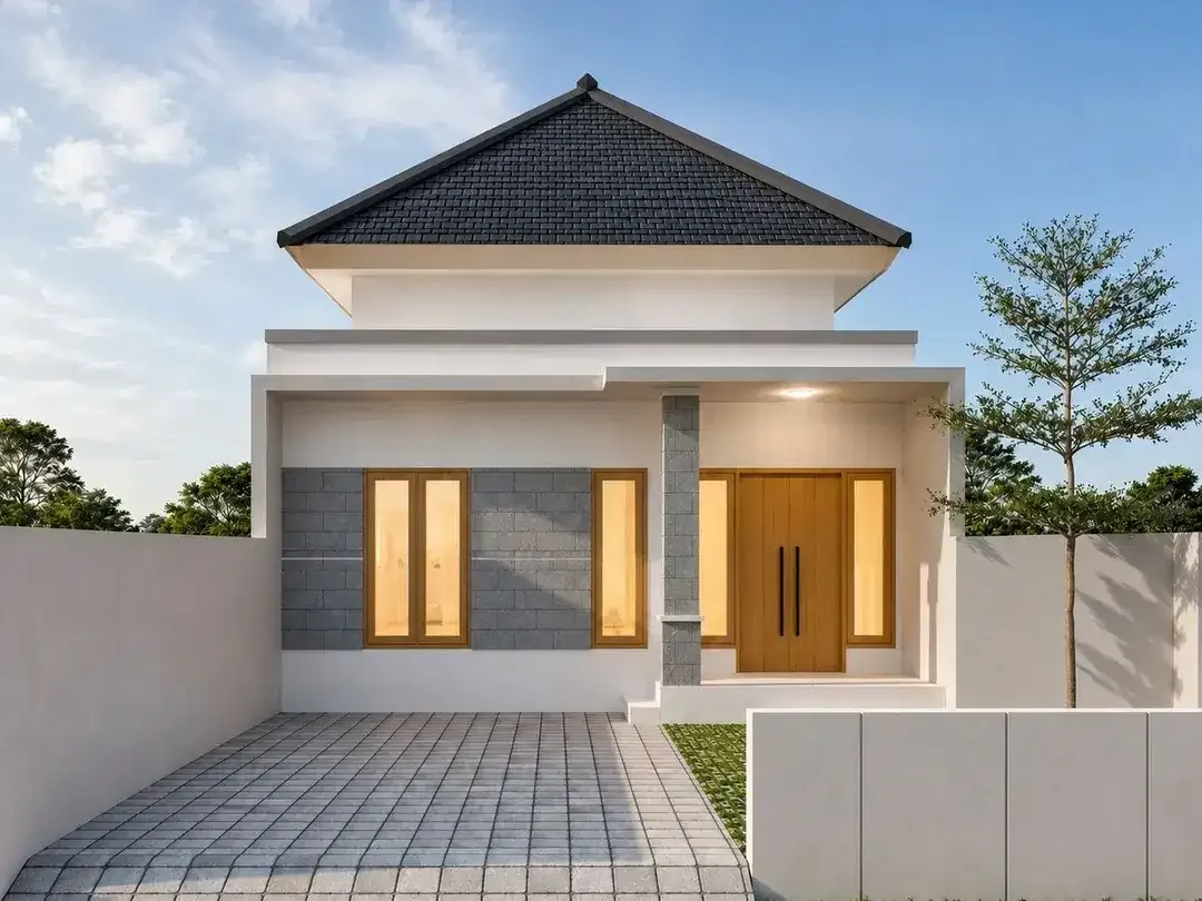 Rumah Konsep Minimalis Harga Ekonomis di Jalan Patih Nambi Ubung Kaja, Denpasar Utara - Image 1 of 6