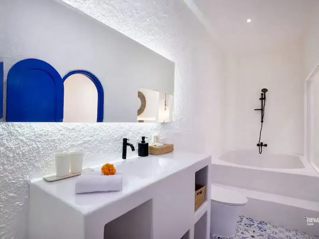 Villa Modern Santorini Dijual/ disewakan, area Ungasan. - Image 2 of 10