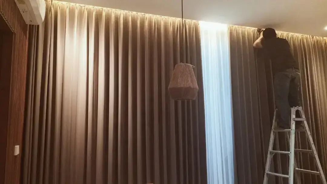 Gorden / Korden / Curtain Blackout Untuk Villa & Hotel - Image 1 of 6