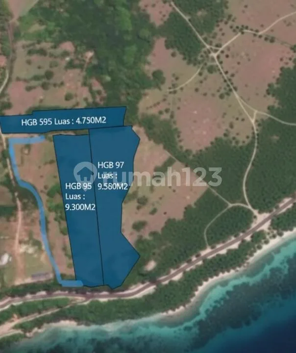 Dijual Tanah Cliff Front / Los Tebing di Uluwatu- Pantai Pandawa - Image 4 of 4