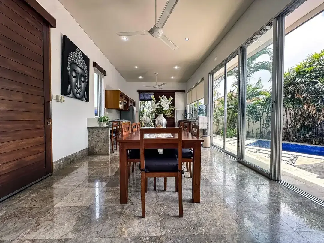 VILLA 3KT MODERN DENGAN PEMANDANGAN SAWAH DI KEROBOKAN - Image 9 of 10