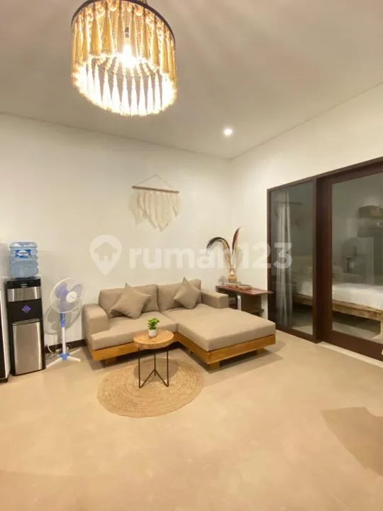Villa 2Br Full Furnished Siap Huni di Padonan Tibubeneng Canggu - Image 3 of 4