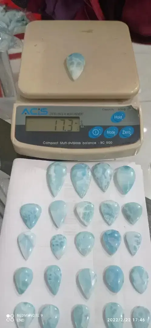 batu natural larimar - Image 3 of 4