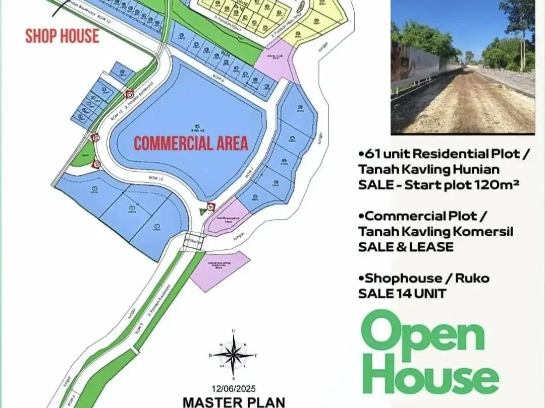 Harga Perdana Tanah Kavling dan Ruko Proyek Canggu Hills - Image 4 of 4