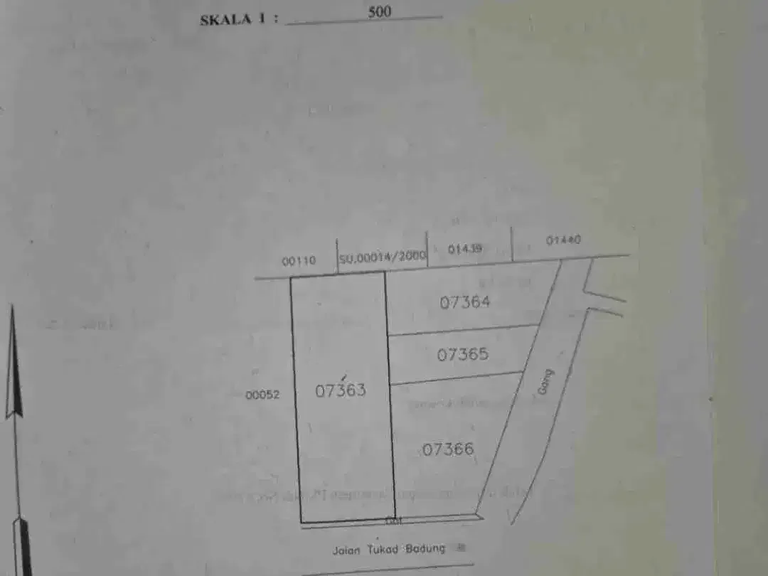 Tanah 4,5are di Tukad Badung Renon Dekat Panjer Sanur Barito Batanghari Yeh Aya - Image 5 of 6