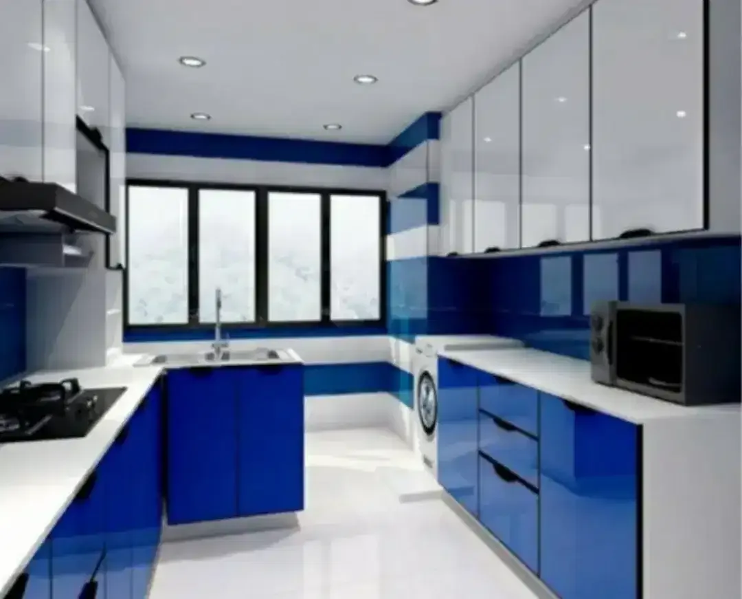 Kitchen Set, Bed Set ,Dipan ,Rak ,Back drop ,Lemari Partisi ,Meja Hpl - Image 8 of 10