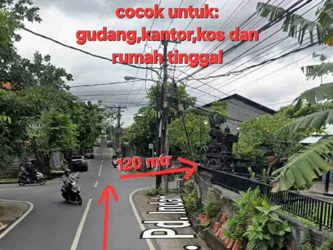 Disewakan tanah / Kontrak tanah 405m² di Buluh Indah,area Gatsu barat Dps. Cck utk Gudang, Kantor, Kos, Rmh tinggal - Image 10 of 10