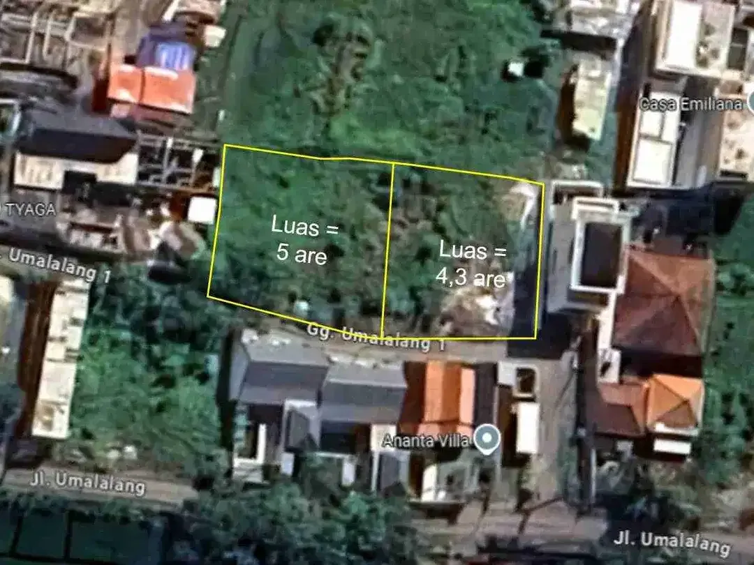 TANAH DIJUAL ZONA PARIWISATA LOKASI PANTAI CEMAGI - BALI - Image 4 of 5