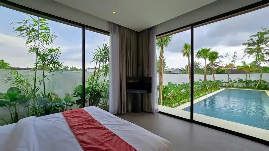 Villa Mewah Modern 3 Kamar Tidur dengan Harga Spesial di Mas Ubud - Image 5 of 10