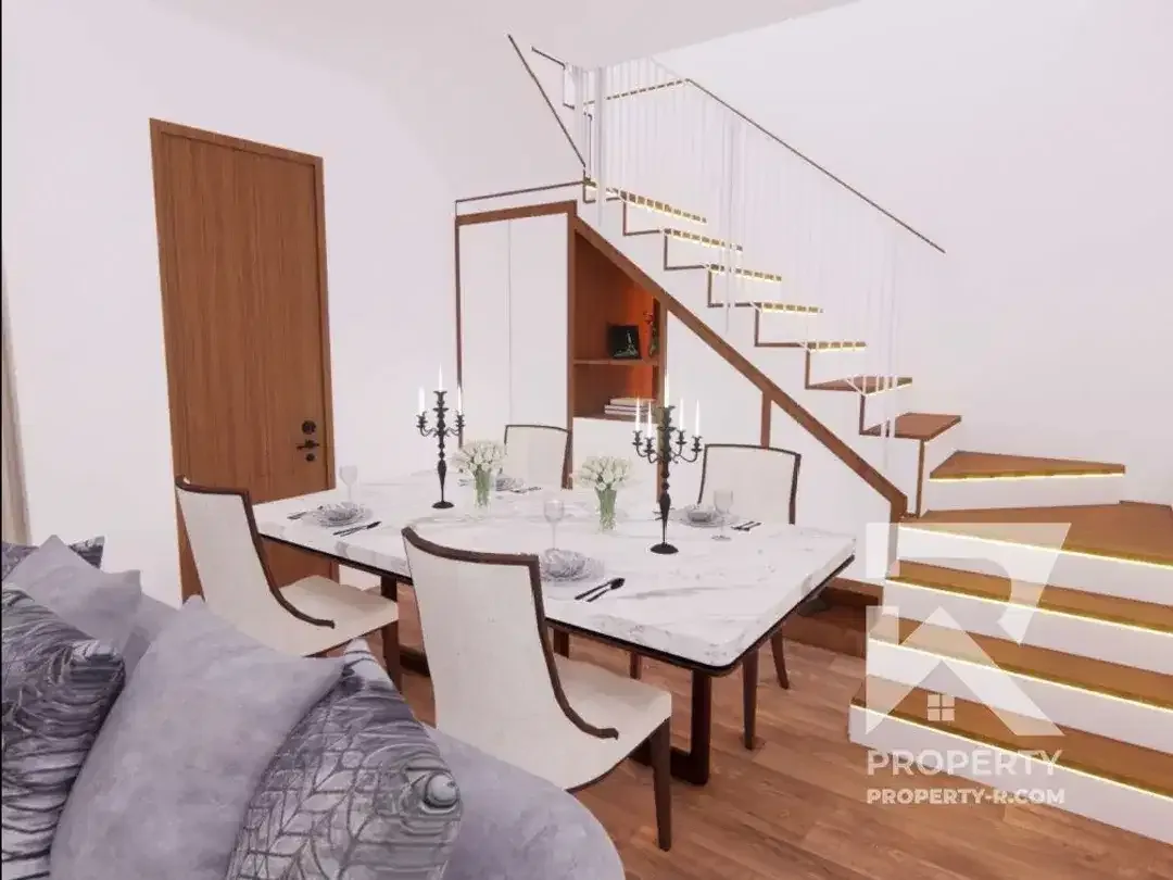 Townhouse 3 Kamar Tidur Baru di Renon Bali untuk Disewakan Tahunan - Image 5 of 10
