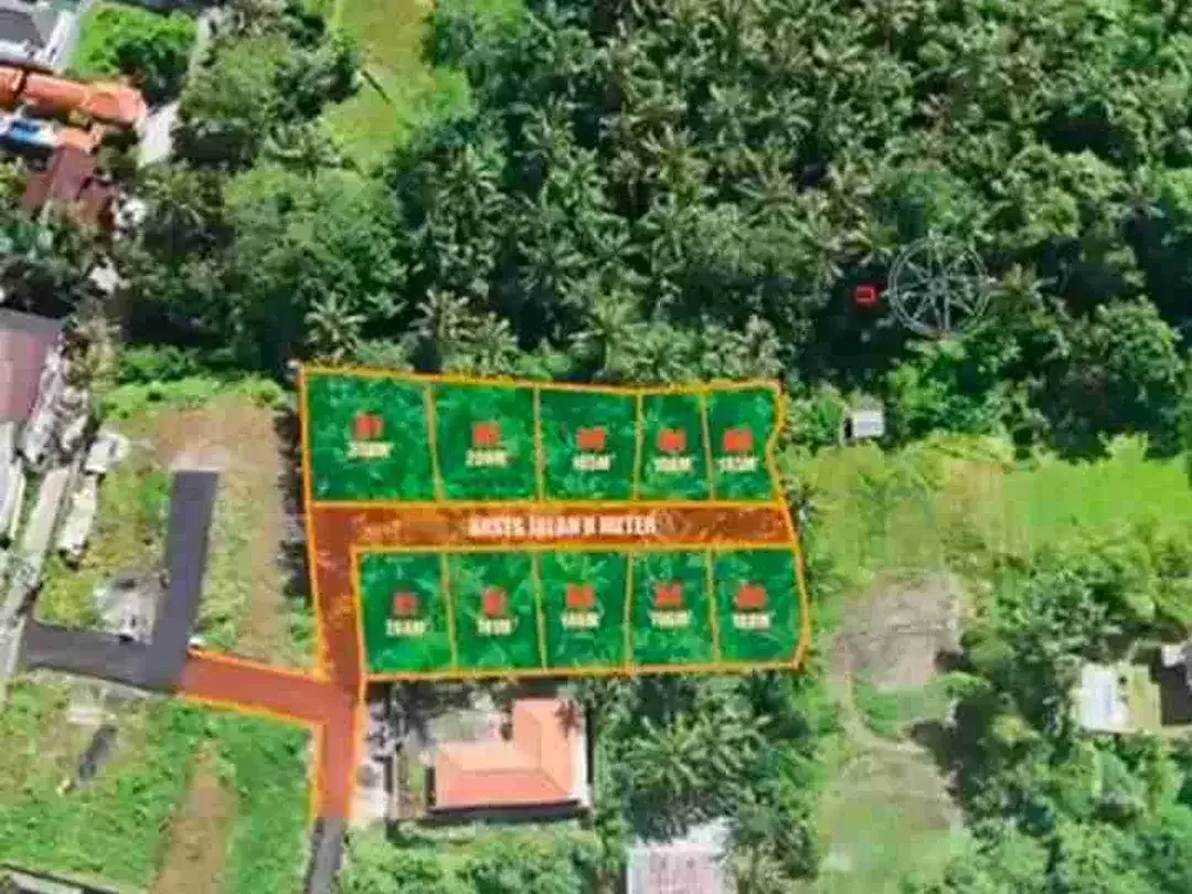 Kavling Strategis Kawasan Villa Mewah Ubud - Image 5 of 9