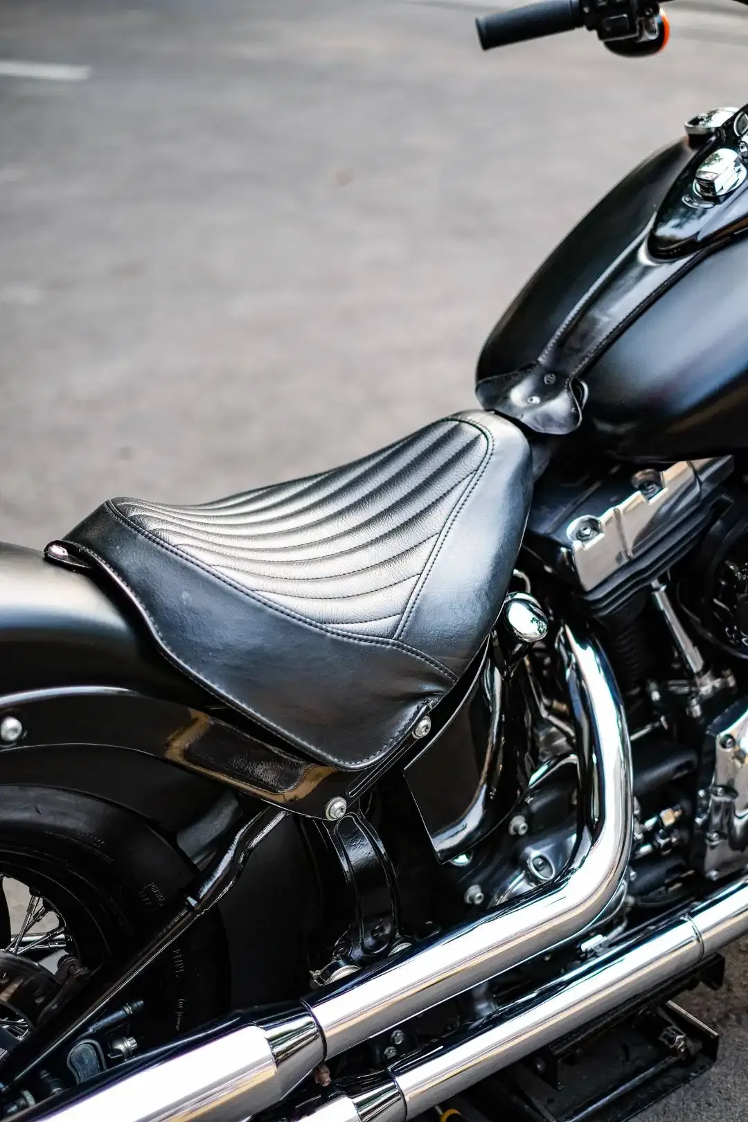 HARLEY DAVIDSON SOFTAIL SLIM NIK 2013 BLACK DENIM FP FULL PAPER MABUA - Image 9 of 10