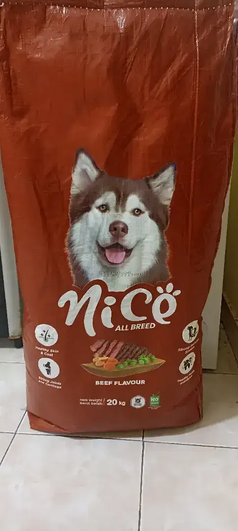 Dog foo. Nice beef 1 sak - Image 1 of 2