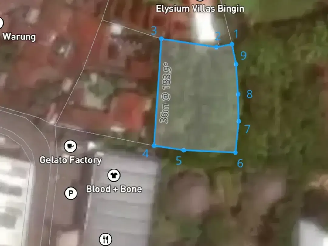 PRIME LAND BINGIN – 9,07 ARE ZONA PARIWISATA, PECATU BALI - Image 3 of 10