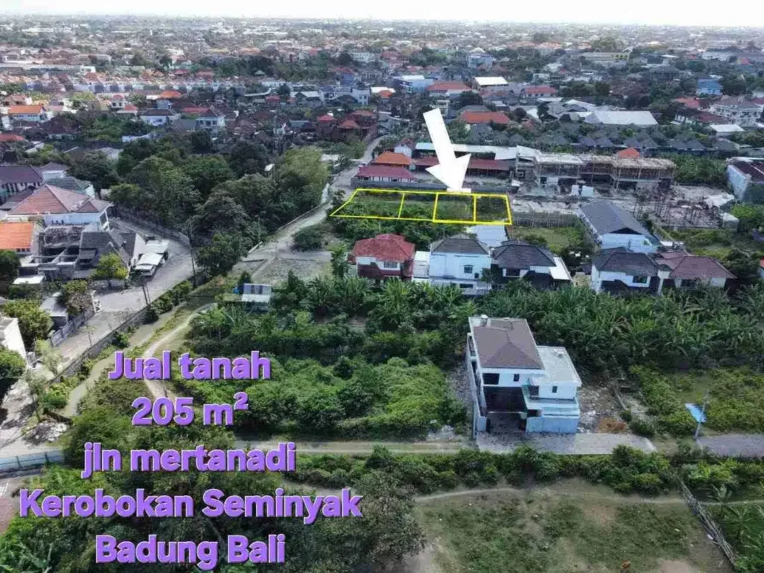 Jual tanah di Kuta Family,jln Mertanadi Kerobokan Seminyak Badung Bali - Image 3 of 10