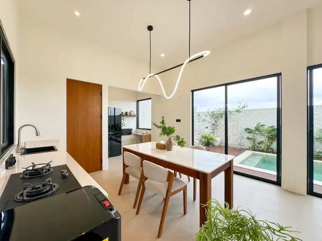 BRAND NEW 2 BEDROOMS MINIMALIST MODRN STYLE VILLA AT UNGASAN - Image 7 of 10