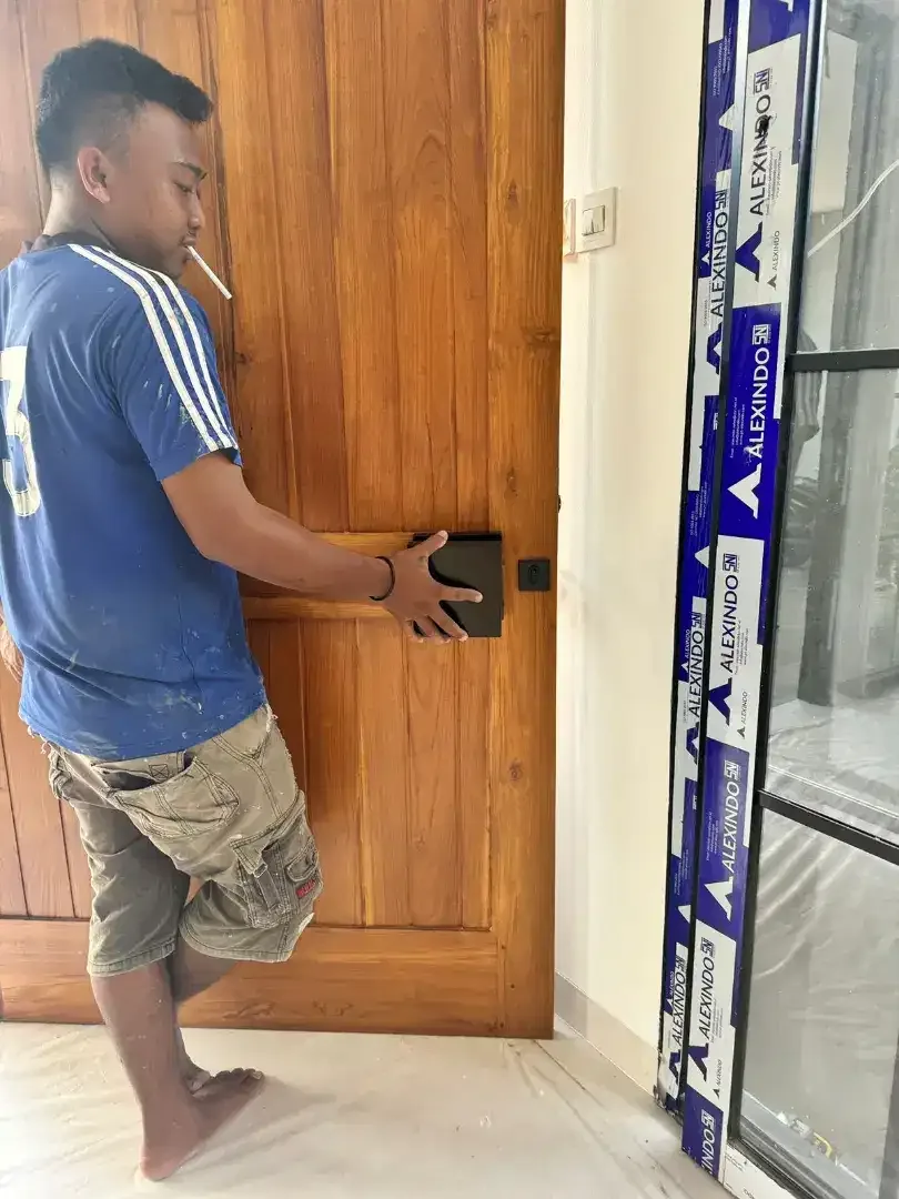 Kusen kayu aluminium besi - Image 5 of 10