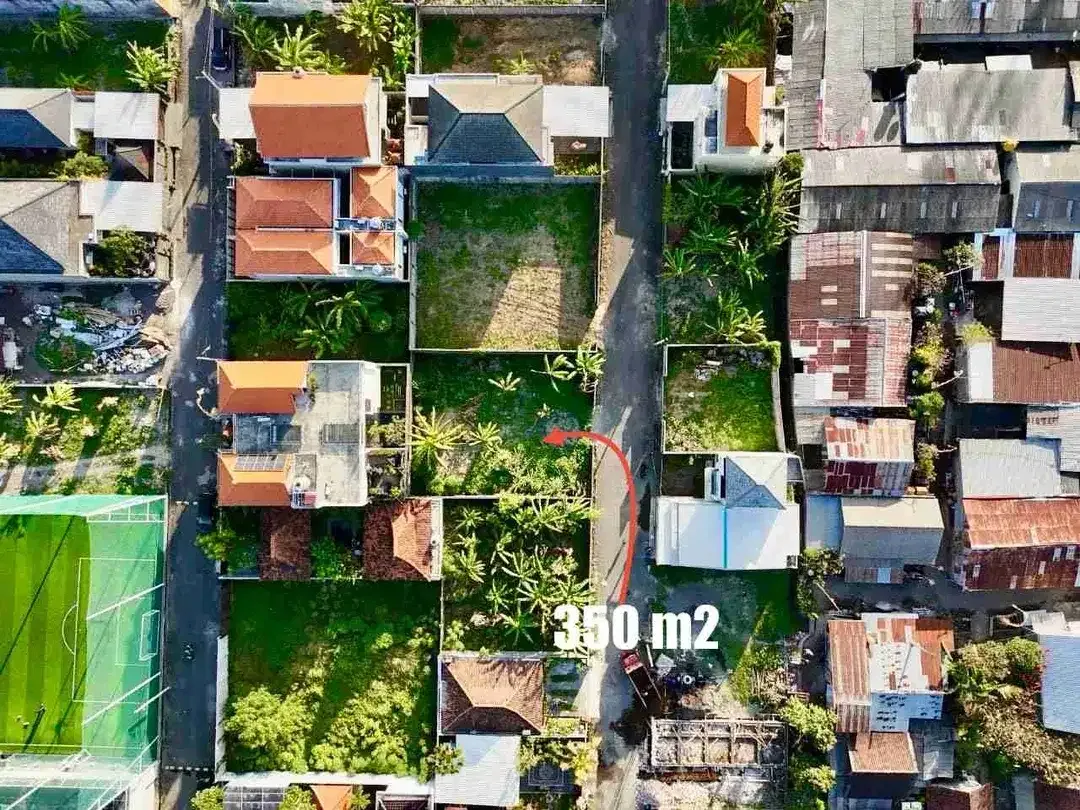 Tanah 350m² Strategis Dekat Pusat Renon Denpasar - Image 9 of 10