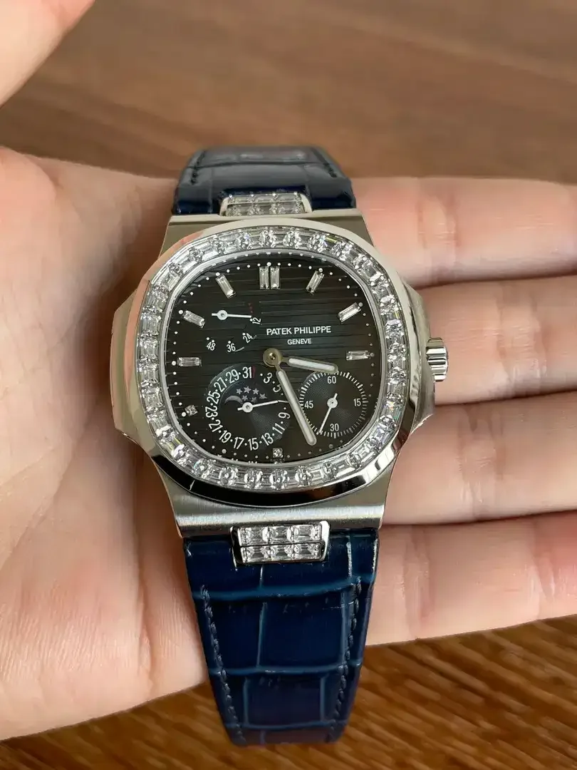 New Arrival Patek Philippe Moonphase Diamond - Image 2 of 9
