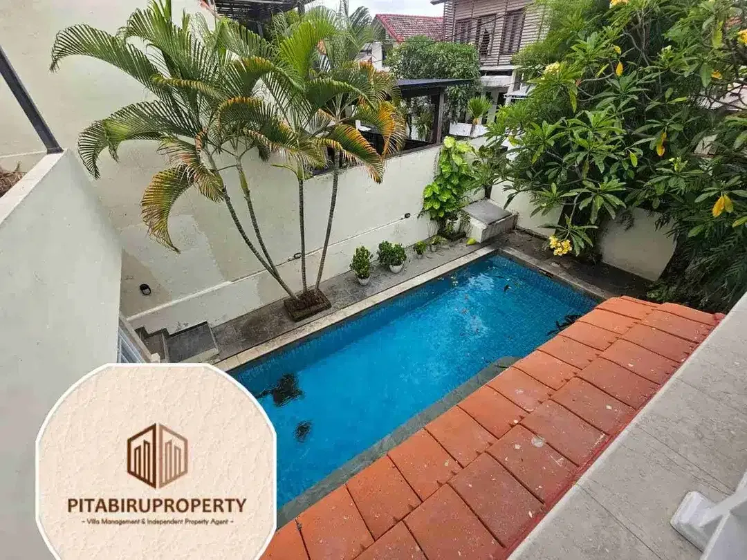 villa Cantik fully Furnished semer dekat umalas 288 sqm strategis - Image 1 of 6