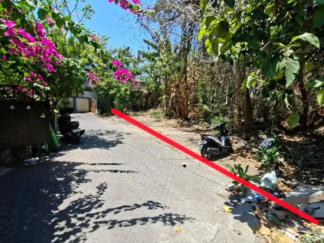 Di jual tanah murah  Lokasi strategis dekat sunres  hotel atau di balkang hotel Mahogany hotel - Image 3 of 5