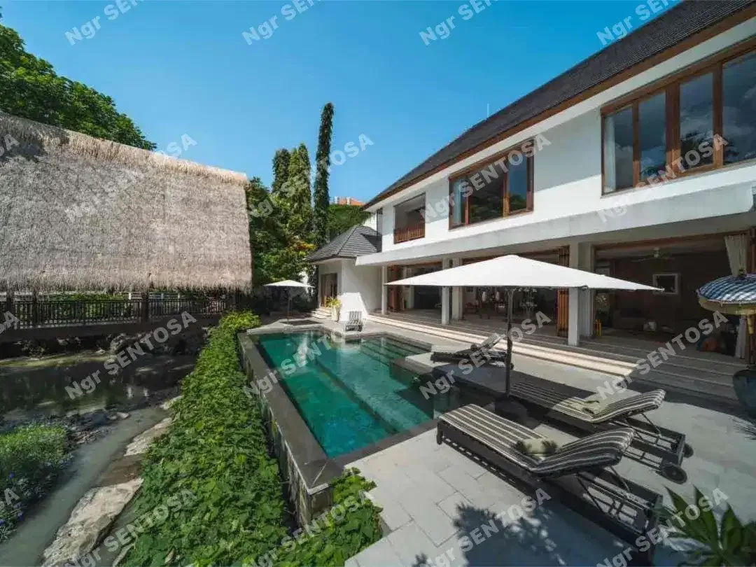 LUXURY VILLA PERERENAN 28 ARE LAND RIVERSIDE - Image 4 of 10