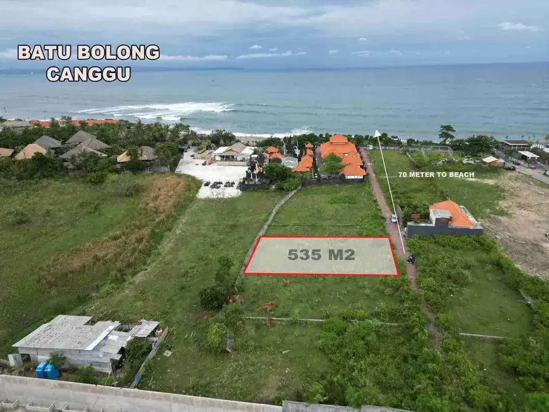 Tanah Premium View Pantai Batu Bolong Munduk Catu Canggu - Image 3 of 10