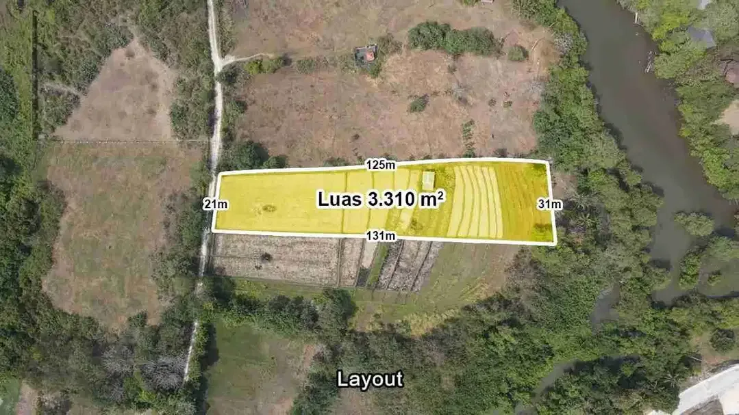 DIJUAL TANAH PANTAI NYANYI NUANU - Image 3 of 4