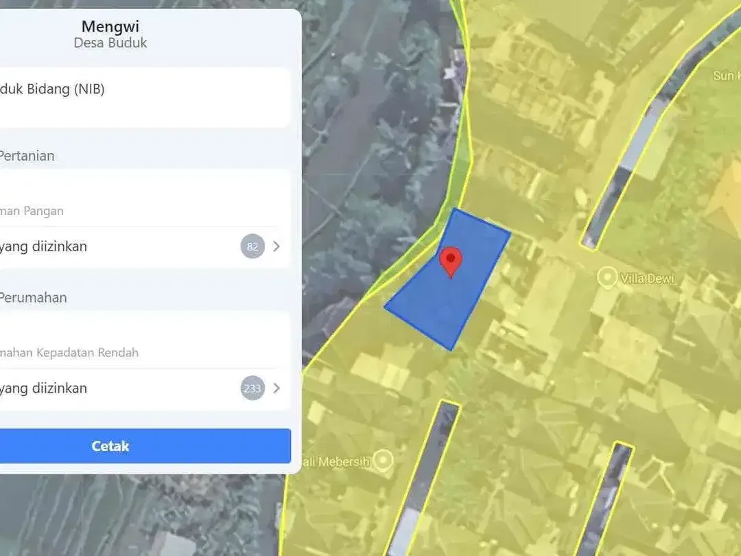 Dijual - Tanah Plot Kecil view Sawah Jalur hijau dan sungai
Lokasi Buduk - Image 3 of 4
