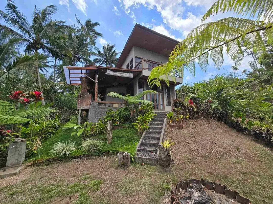 Dijual tanah bonus villa dengan view gunung sawah dan lembah di bali - Image 3 of 10