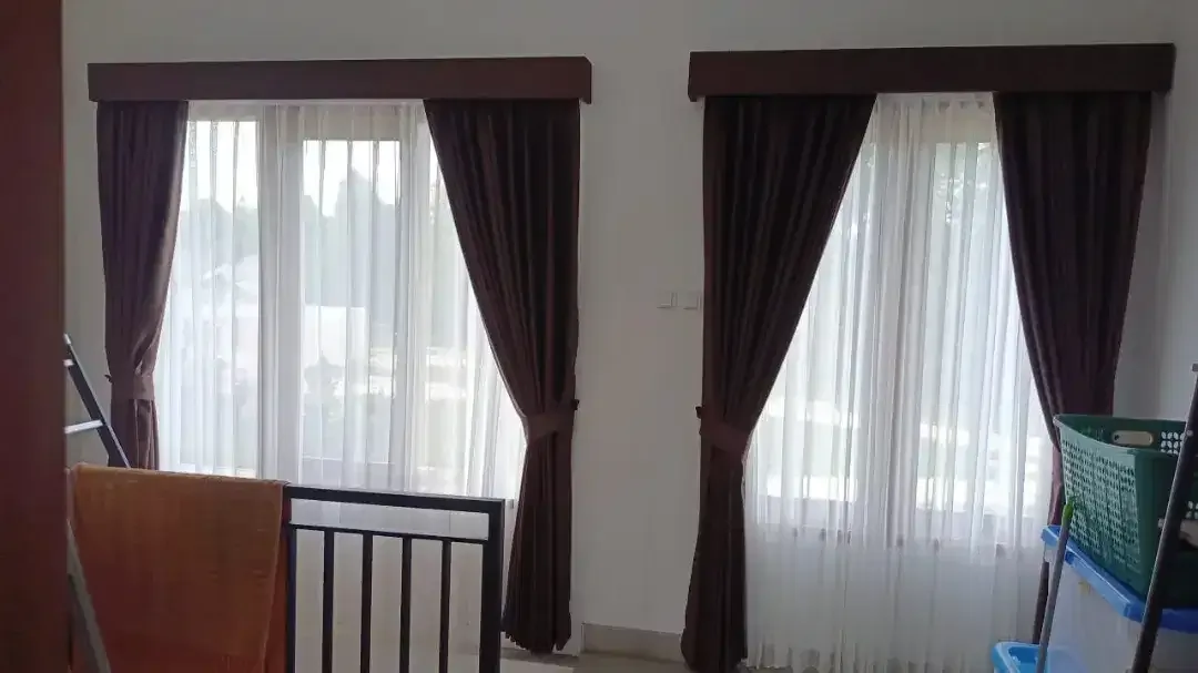 Korden / Gorden / Horden Blackout Untuk Mempercantik Ruangan - Image 1 of 5