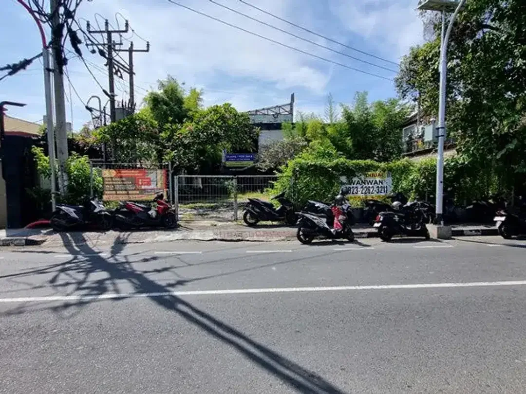 Dijual Tanah Komersial Pinggir Jalan Raya Danau Tamblingan, Sanur - Sebelah ICON Mall - Image 1 of 5