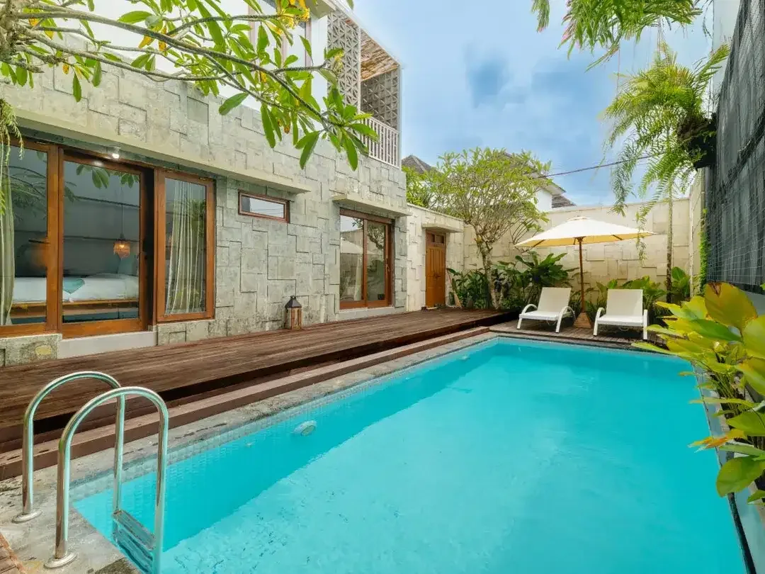 Brand new modern minimalist villa for sale. Located in Jimbaran, South Kuta - Image 4 of 6