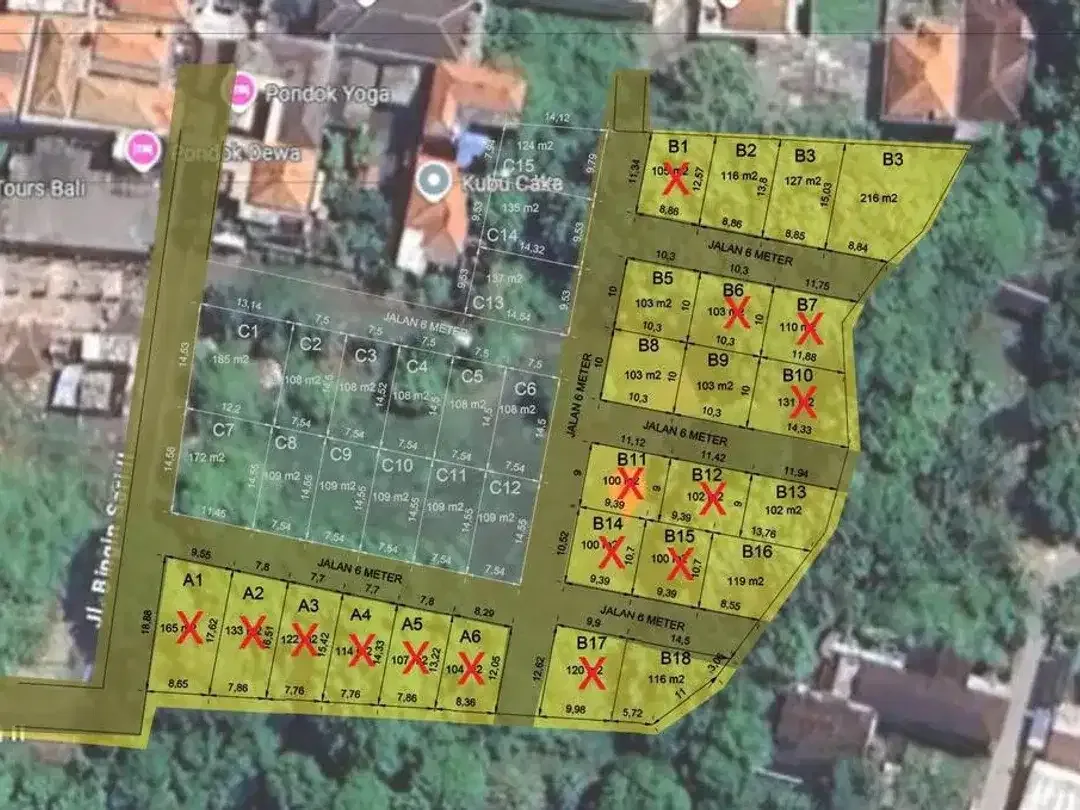 Dijual Tanah Kavling Dekat Kampus Unud Jimbaran - Lokasi Strategis - Image 3 of 5