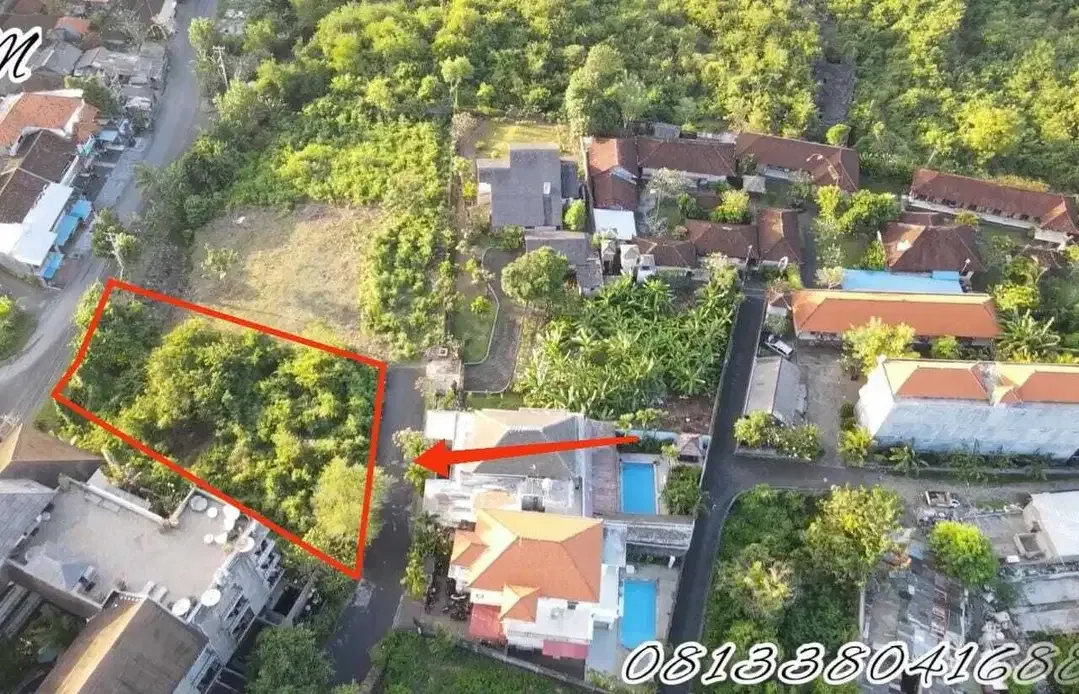 Tanah OCEAN VIEW Lingkungan Elite Taman Sari Nusa Dua - Image 4 of 9