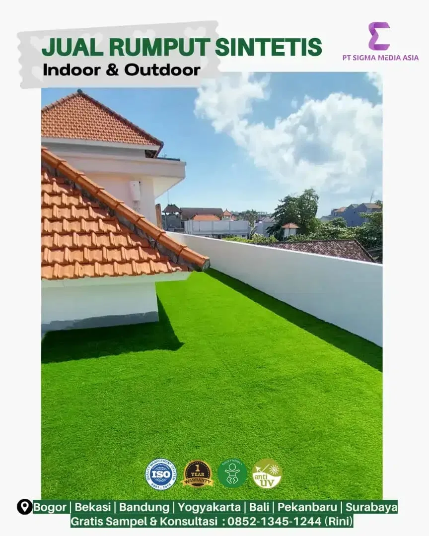 Jual Karpet Rumput Sintetis Buat Rooftop - Image 1 of 6