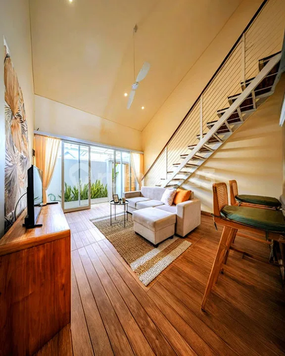 For Monthly Rent Modern Cozy Loft In Seminyak - Stylish 1Br Apartment With Fast Wifi & Full Facilities! - Image 3 of 4