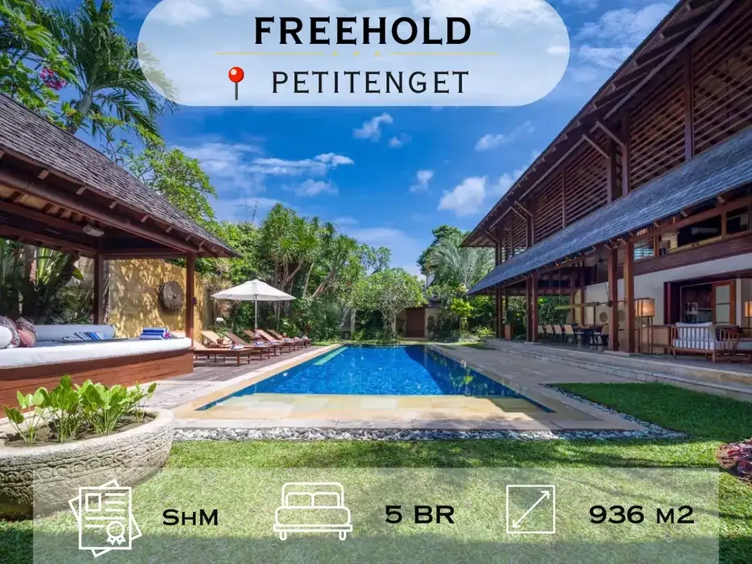 Freehold Luxury 5-Bedroom Villa – Petitenget - Image 1 of 10