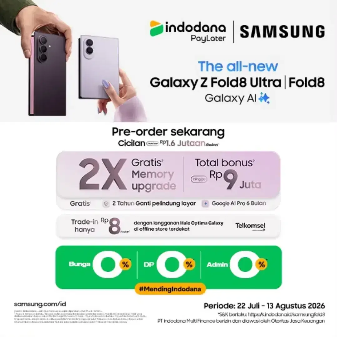 Promo PO Samsung Fold 8 & fold 8 ultra - Image 1 of 4