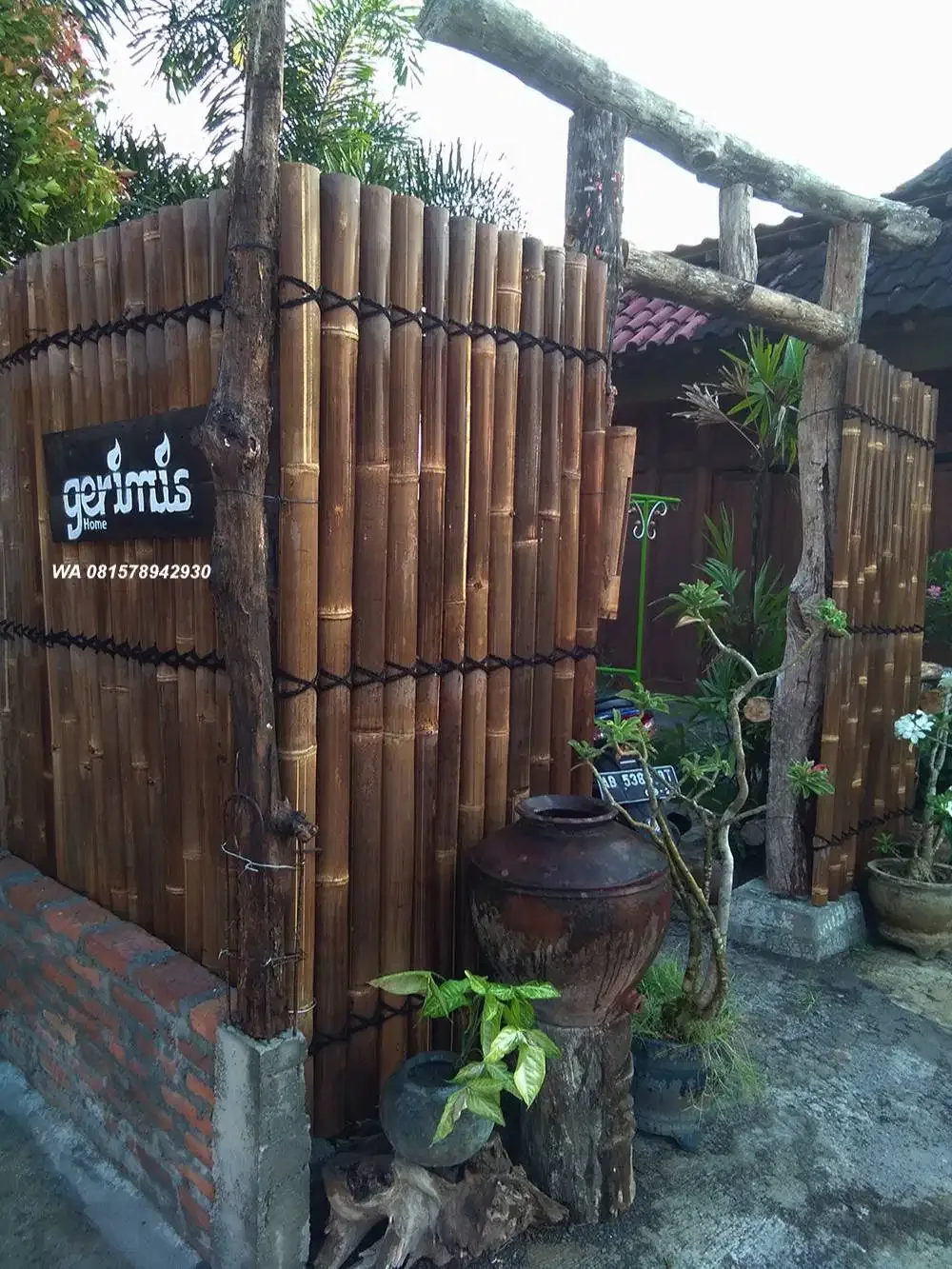 Pagar Bambu Murah Seni - Image 1 of 1