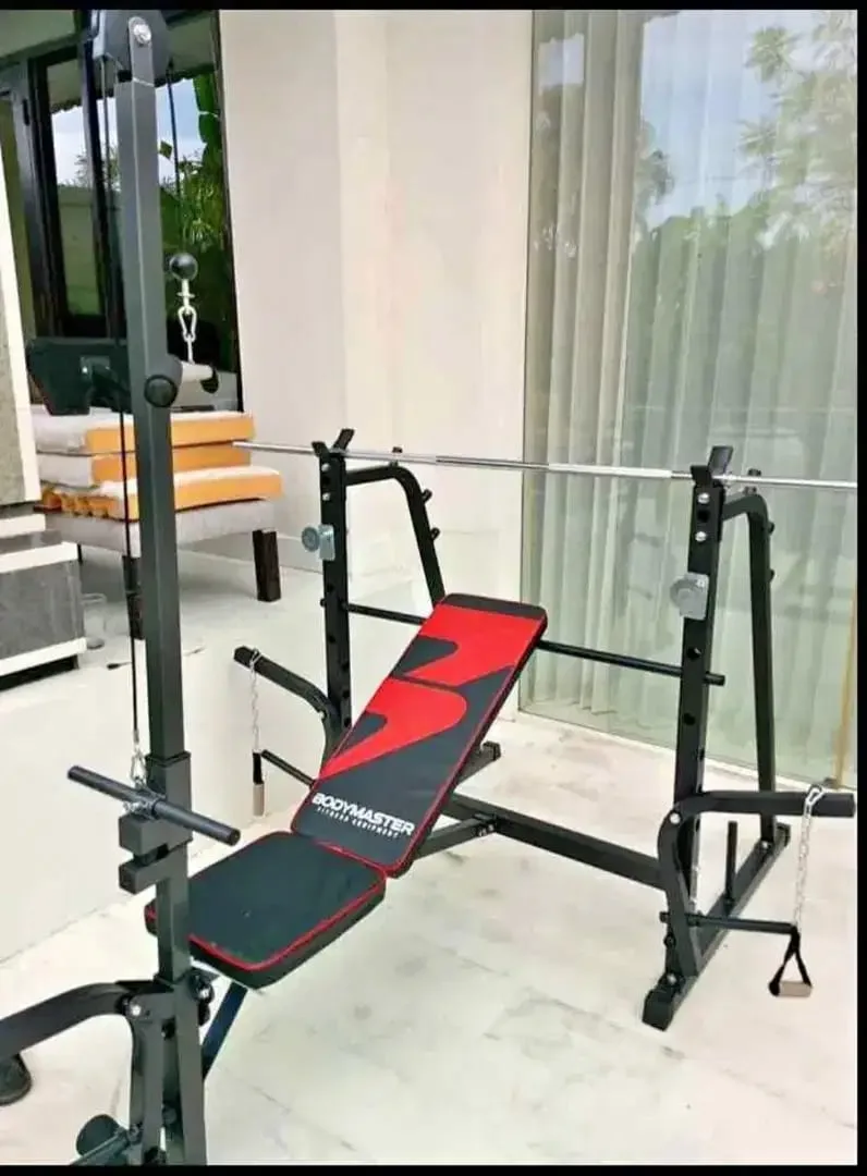 Bench press pull down lengkap+beban 40kg
Harga muraah Promoo - Image 3 of 4
