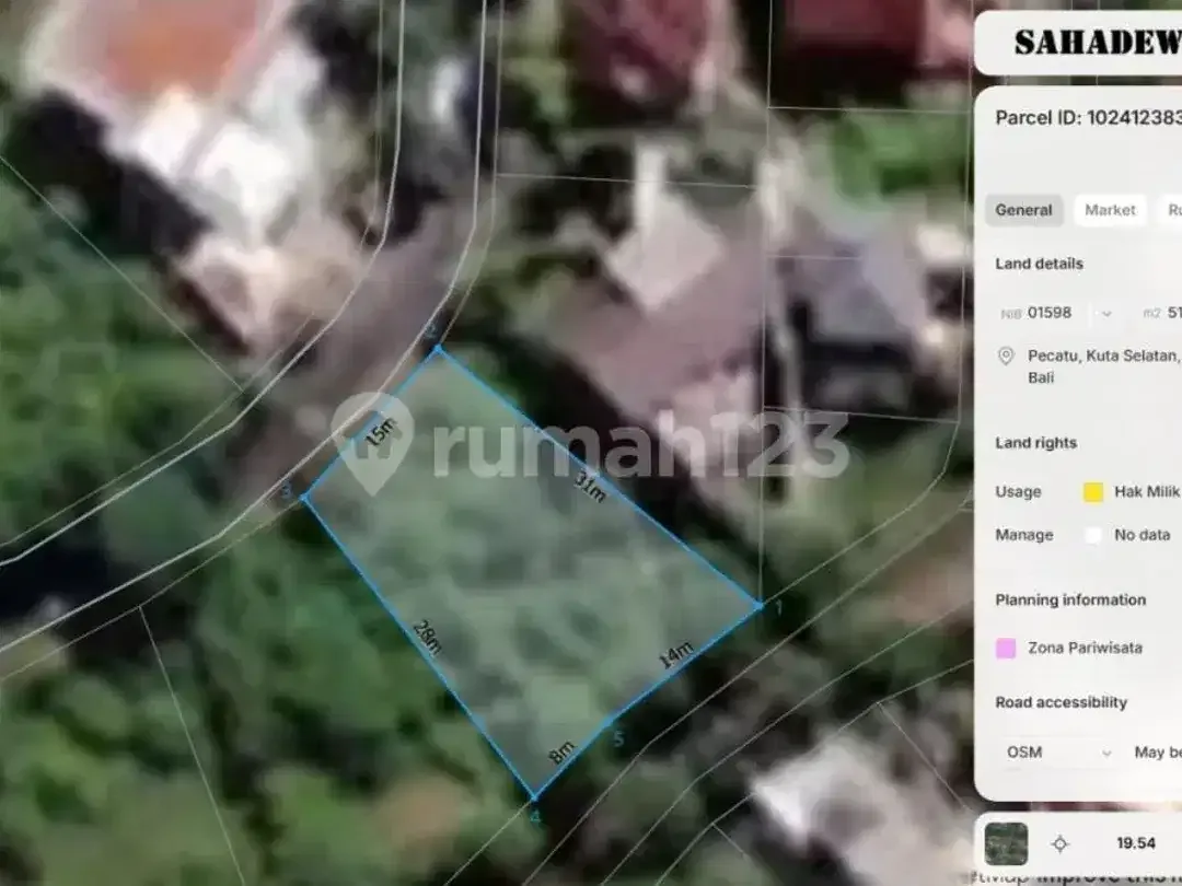 Exclusive Land Plot With Stunning Sea View - Inside Pecatu Indah Resort - Image 6 of 10