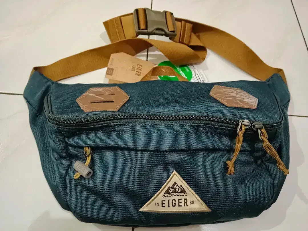 TAS EIGER 100% ORIGINAL(Waistbag,slempang,pinggang) Uk.4L 44.5x17x10cm - Image 6 of 7