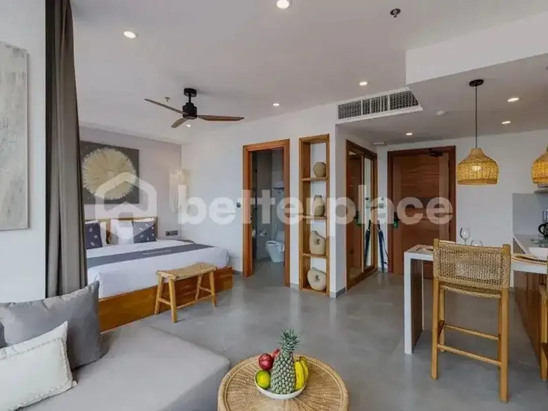 Modern 1-Bedroom Apartment in Batu Bolong, Canggu - Image 6 of 10