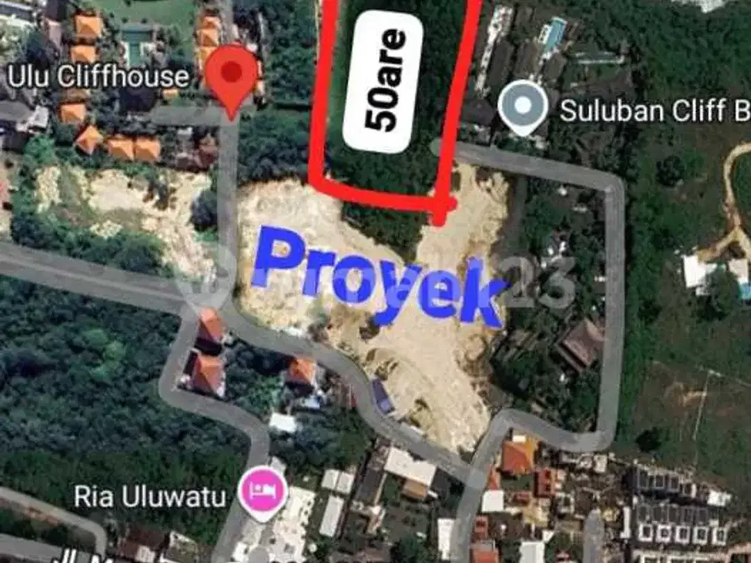 Land For Sale Cliffront At Pecatu Uluwatu - Image 8 of 10