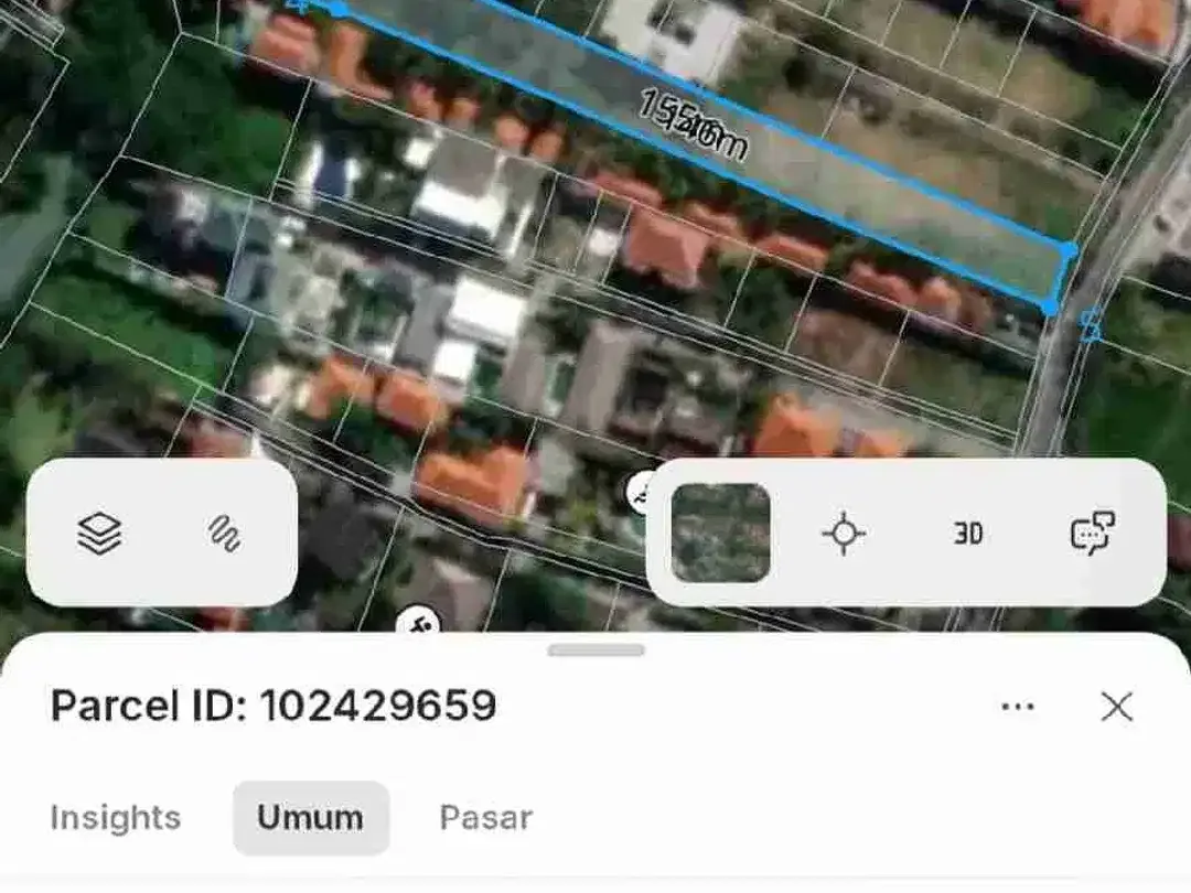 Tanah Komersil Strategis Dekat Pantai Berawa Canggu - Image 3 of 10