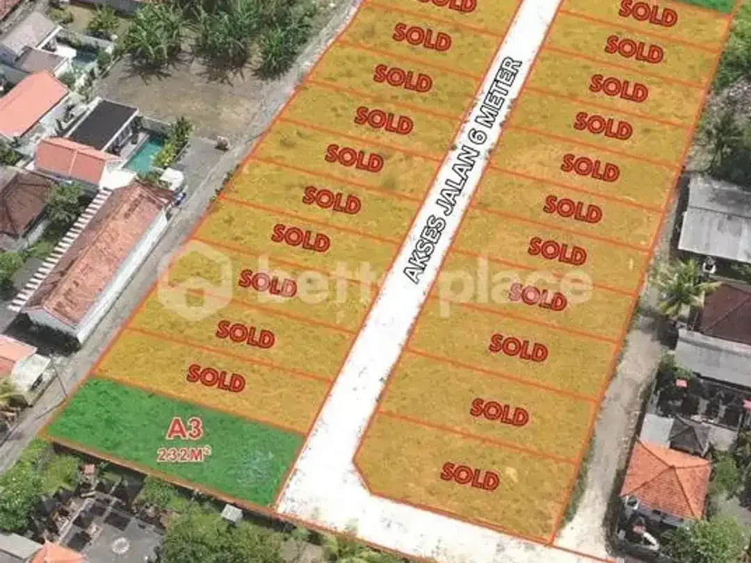 Build Your Dream Tropical Sanctuary in Ubud – Lodtunduh | Premium Freehold Land with Captivating Rice Field Views Only 10 Minutes from Central Ubud - Image 1 of 9