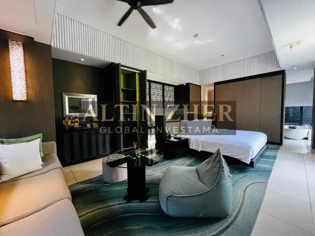 Dijual villa tropical di dalam kawasan hotel di Seminyak dan dekat dengan pantai. - Image 10 of 10