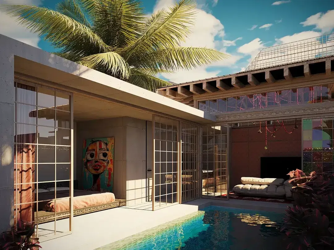 Oceanview 1-Bedroom Villa for Sale – K-Village, Nusa Dua - Image 1 of 10