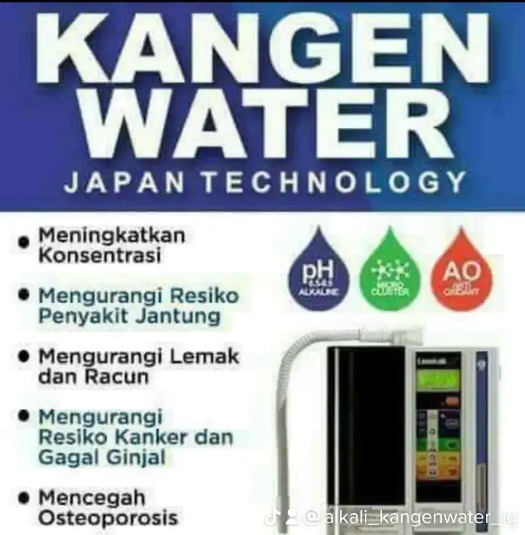 Mesin kangen water K8 baru segel. Free kirim pasang seluruh Indonesia - Image 3 of 10